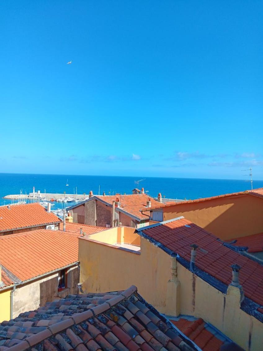 Duplex Vue Mer 50M De La Plage Des Sablettes Menton Luaran gambar